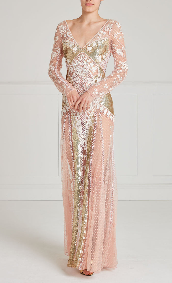 Gigi Dress - Rose Gold
