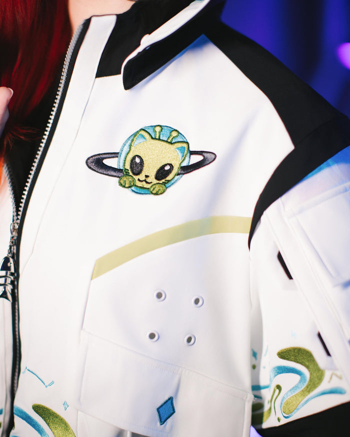 Glorp Cat Cropped Jacket (Pre-Order CLOSED) (ESD October 15th - 30th, 2026)
