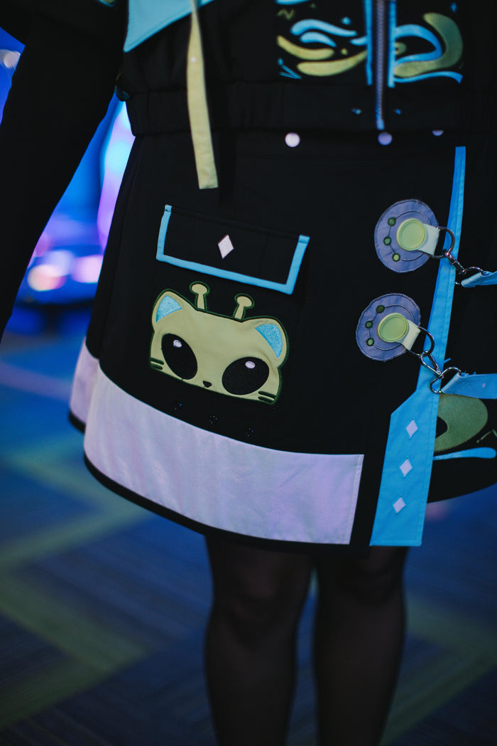 Glorp Cat Tech Skirt (Pre-Order CLOSED) (ESD: October 15th - 30th, 2026)