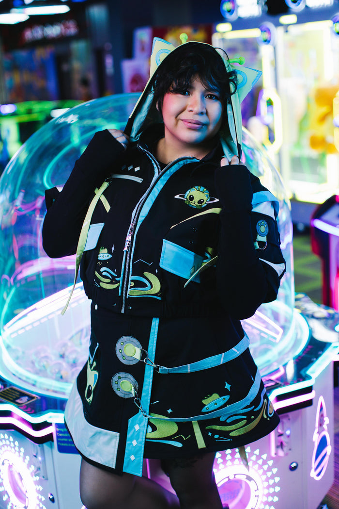 Glorp Cat Tech Skirt (Pre-Order CLOSED) (ESD: October 15th - 30th, 2026)