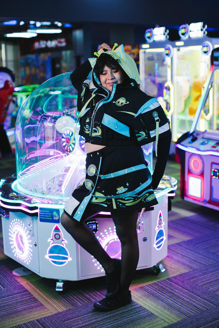 Glorp Cat Tech Skirt (Pre-Order CLOSED) (ESD: October 15th - 30th, 2026)
