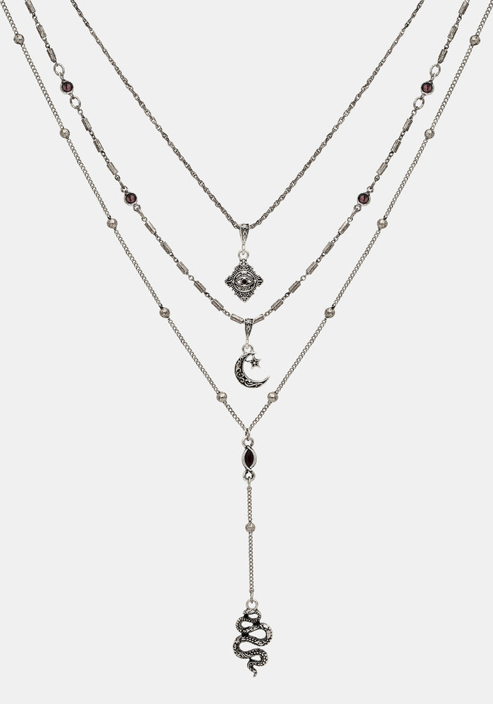 Gorthe Snake Eye Necklace