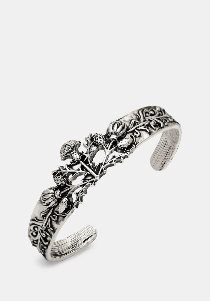 Gorthe Thistle Cuff Bangle