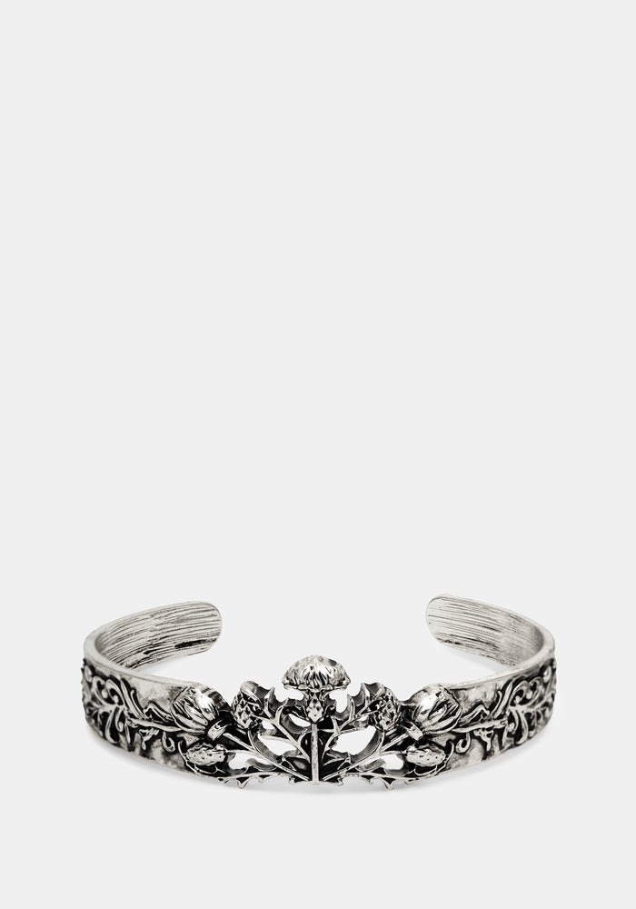 Gorthe Thistle Cuff Bangle