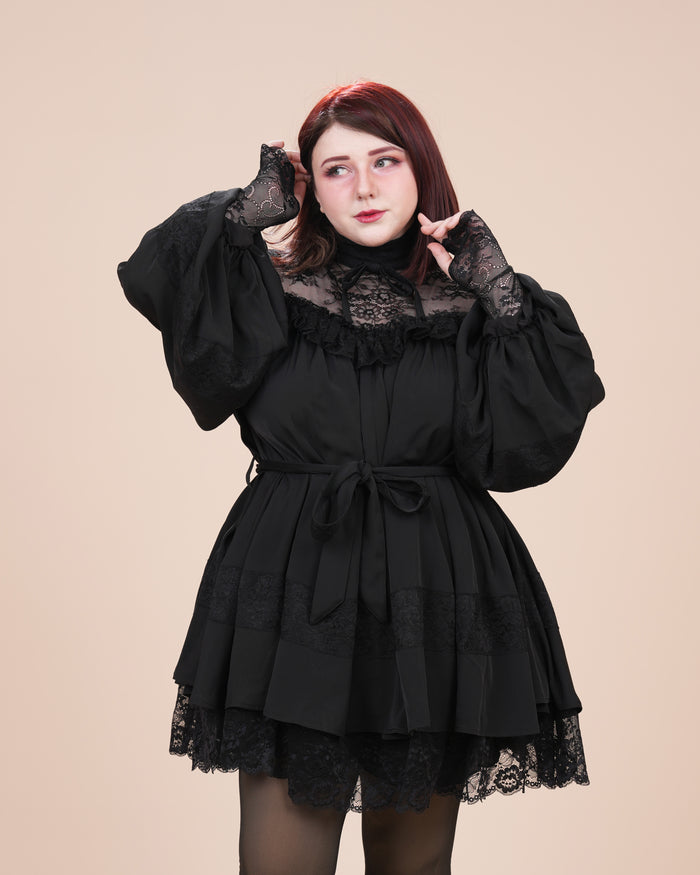 Goth Babydoll Dress (Pre-Order CLOSED)(ESD: August 25th - September 5th, 2026)
