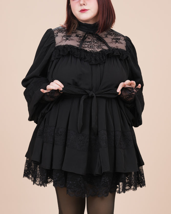 Goth Babydoll Dress (Pre-Order CLOSED)(ESD: August 25th - September 5th, 2026)