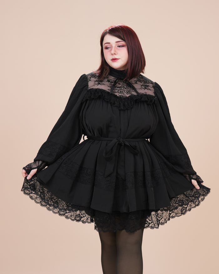 Goth Babydoll Dress (Pre-Order CLOSED)(ESD: August 25th - September 5th, 2026)