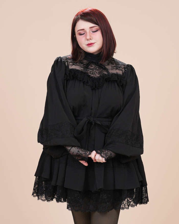 Goth Babydoll Dress (Pre-Order CLOSED)(ESD: August 25th - September 5th, 2026)