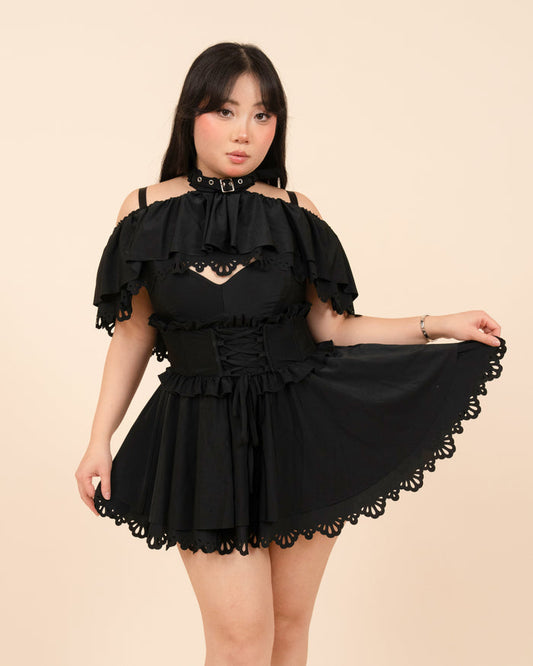 Goth Swim Skirt