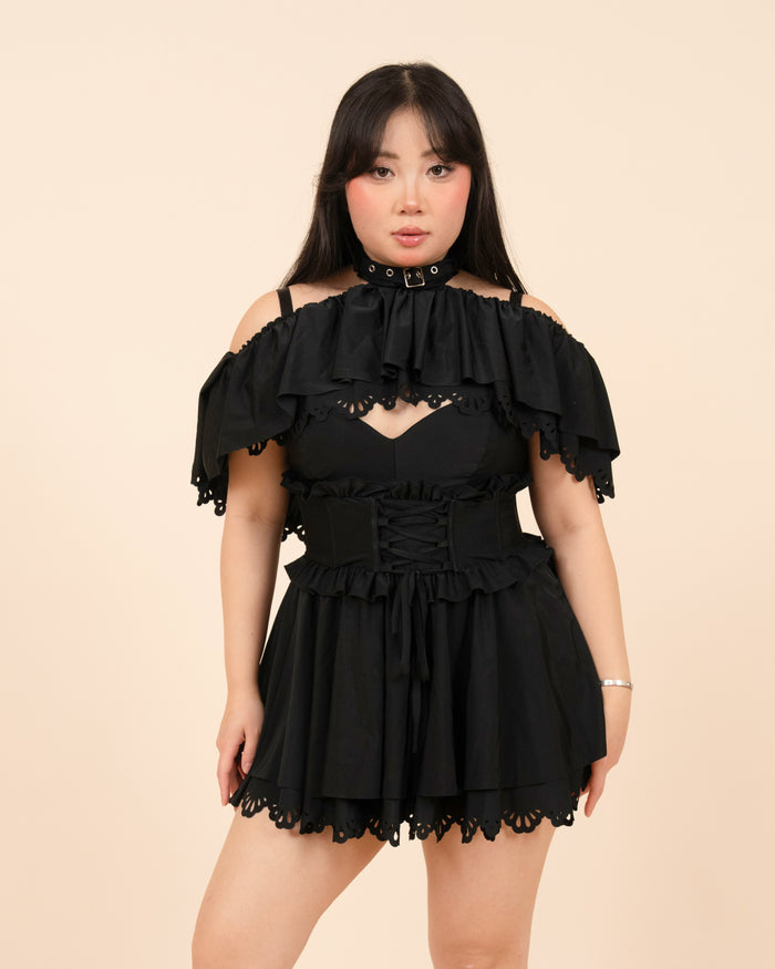 Goth Swim Skirt