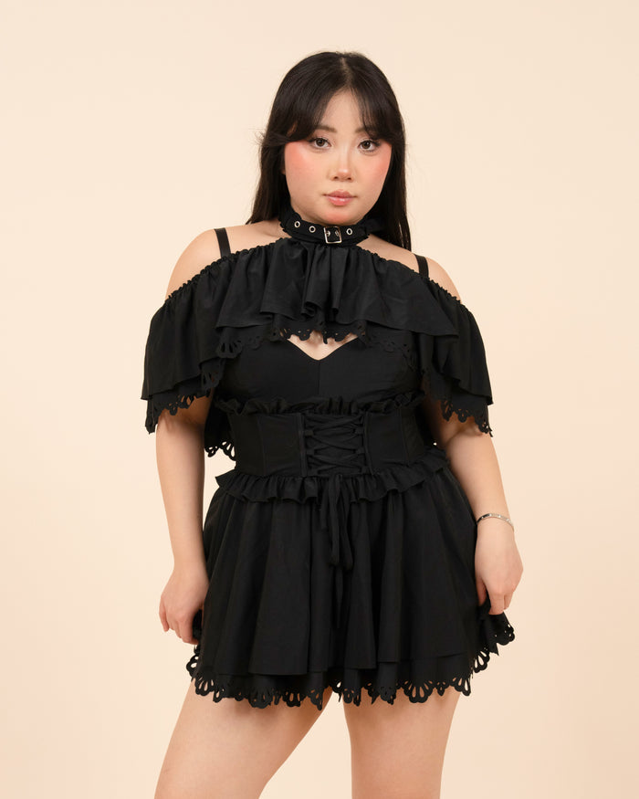 Goth Swim Skirt