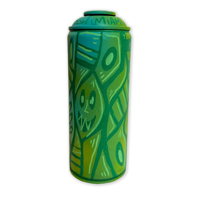 Green Flava Spray Can
