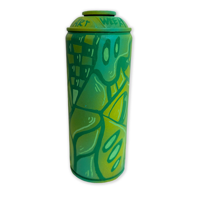 Green Flava Spray Can