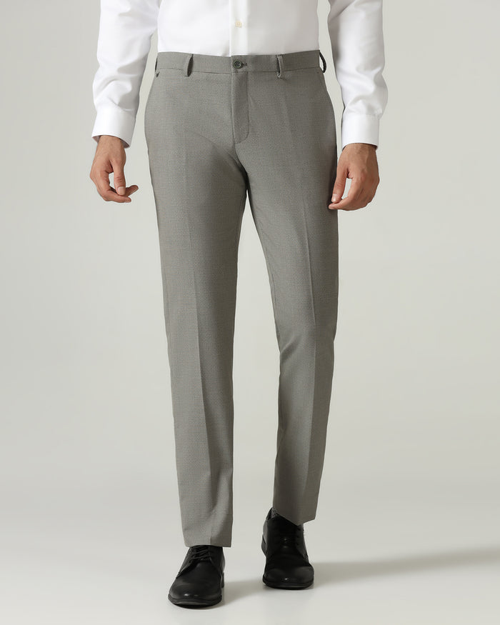 Green Textured Trouser - Cuba