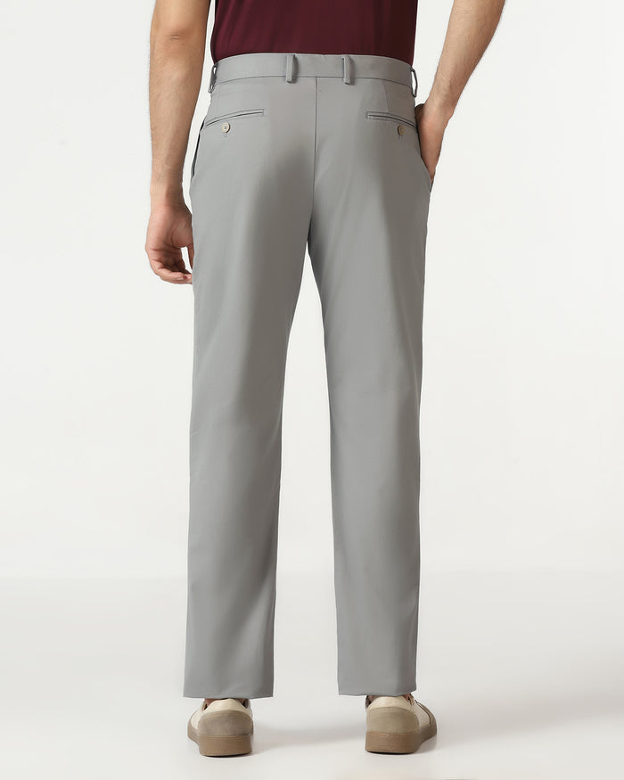 Grey Solid Khakis - Mario