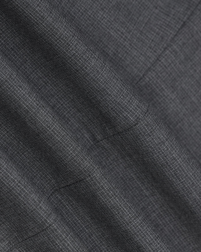 Grey Textured Trouser - Barrel