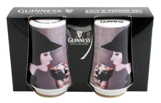 Guinness Girl Salt & Pepper Set
