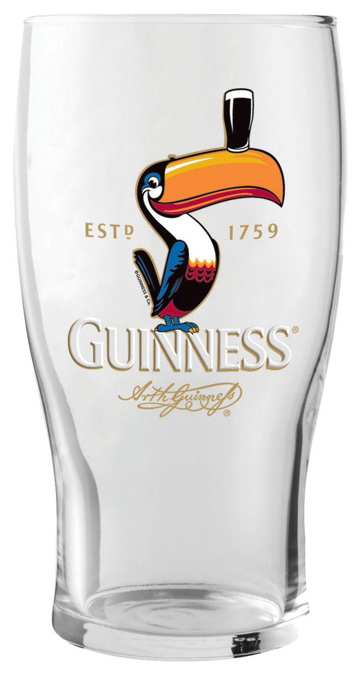 Guinness Toucan Pint Glass