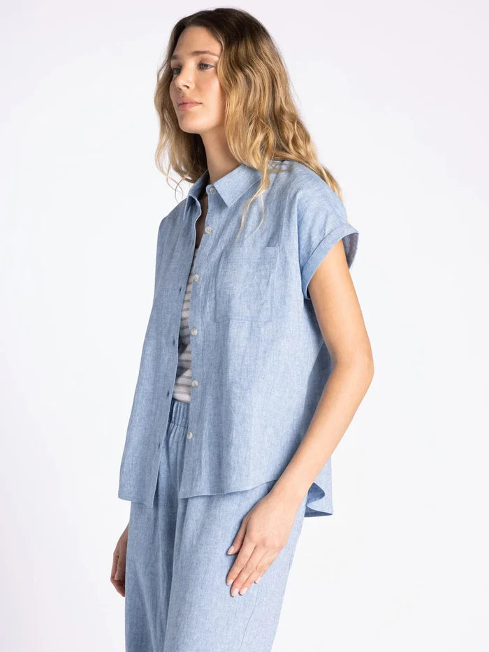 Harbor View Linen Shirt