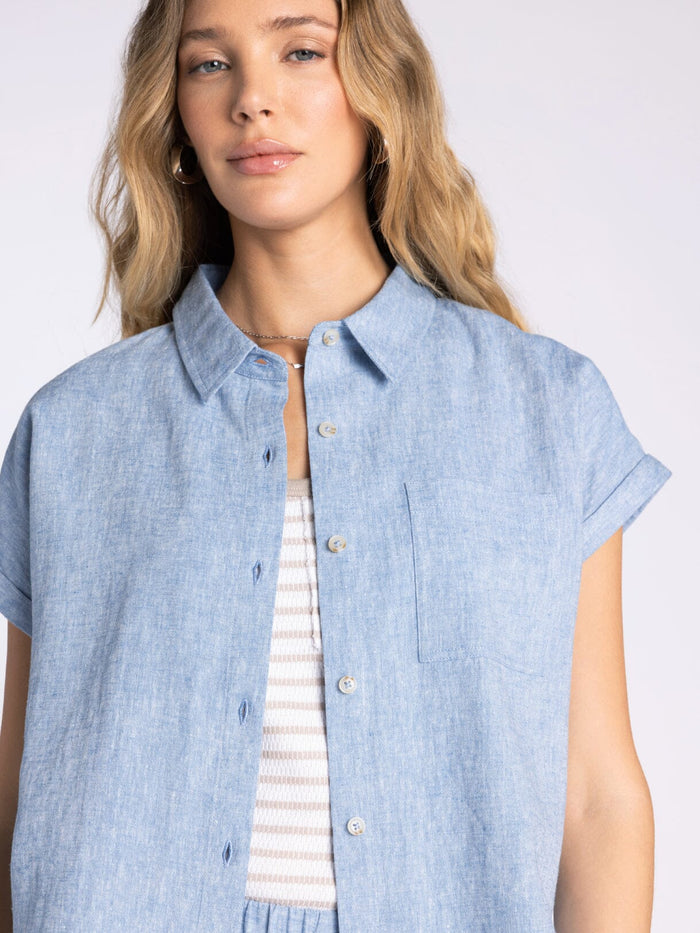 Harbor View Linen Shirt