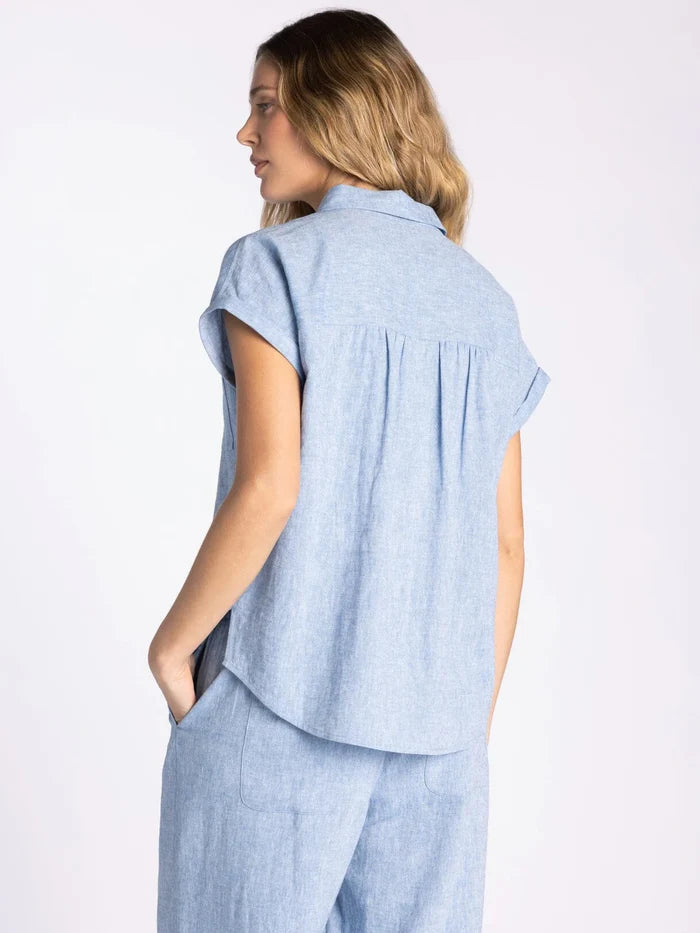 Harbor View Linen Shirt