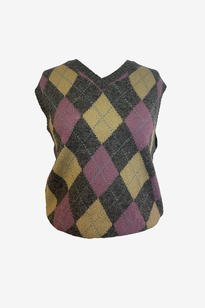 Hartog Marine Club Wool Argyle Vest image 0