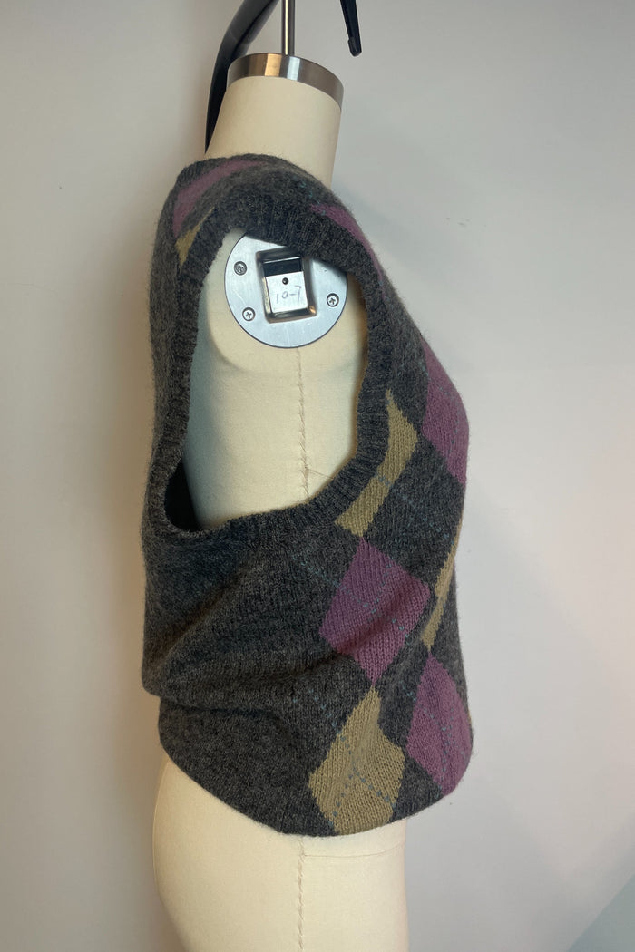 Hartog Marine Club Wool Argyle Vest image 1