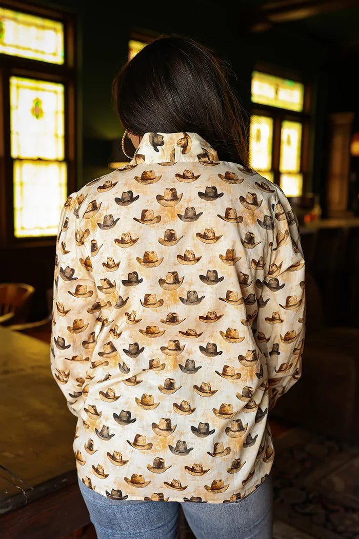 HAT TRICK TIE TOP