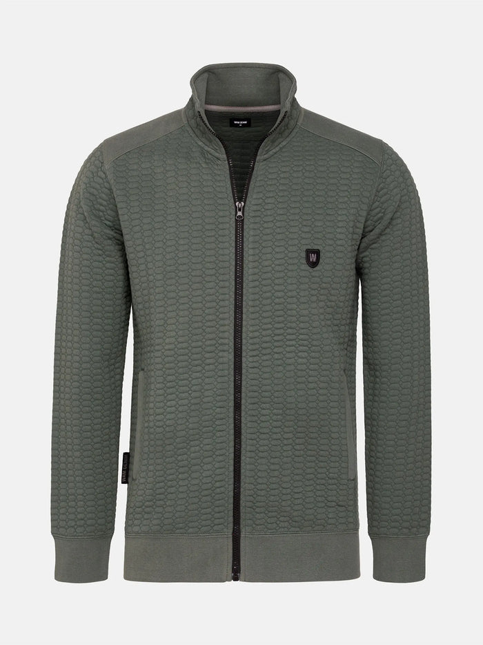 Vest 76390 Axl Green Wam Denim