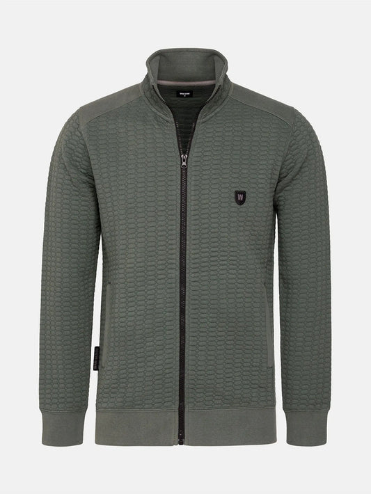 Vest 76390 Axl Green Wam Denim