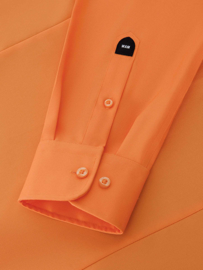 The Burgos Orange Shirt Wam Denim