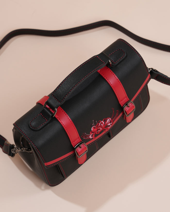 Higanbana (Spider Lily) Mini Messenger Bag