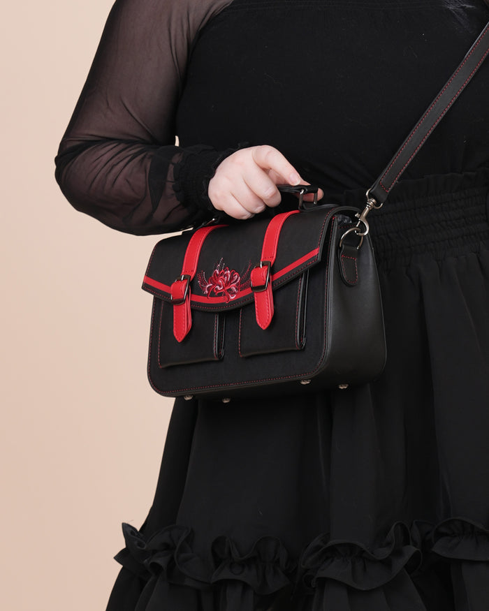 Higanbana (Spider Lily) Mini Messenger Bag