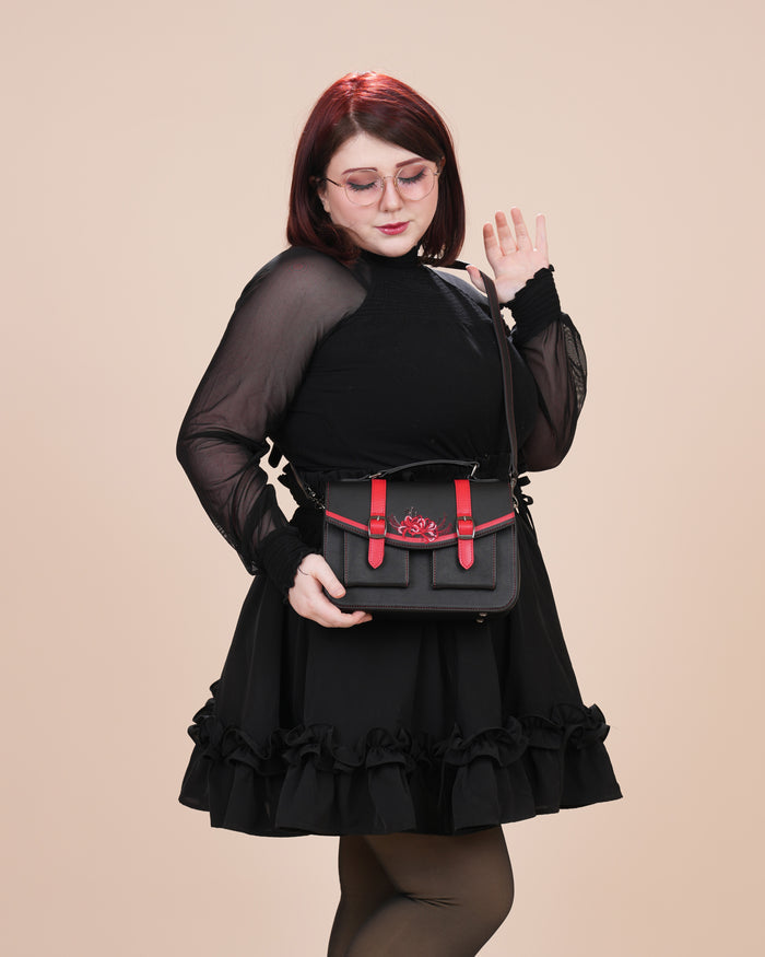 Higanbana (Spider Lily) Mini Messenger Bag