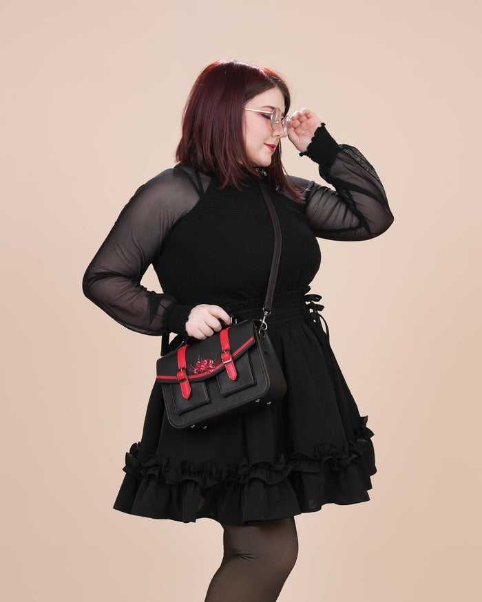 Higanbana (Spider Lily) Mini Messenger Bag