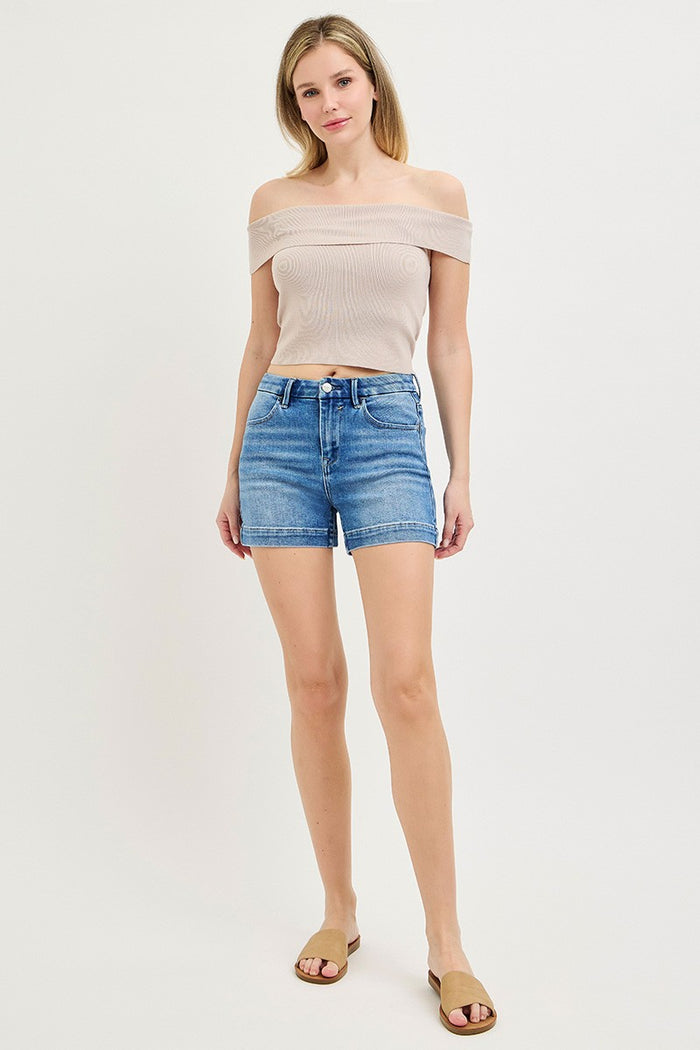 High Rise High Stretch Shorts