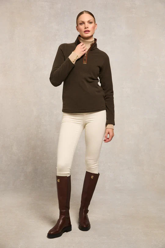Holland Cooper Country Fleece Quarter Zip
