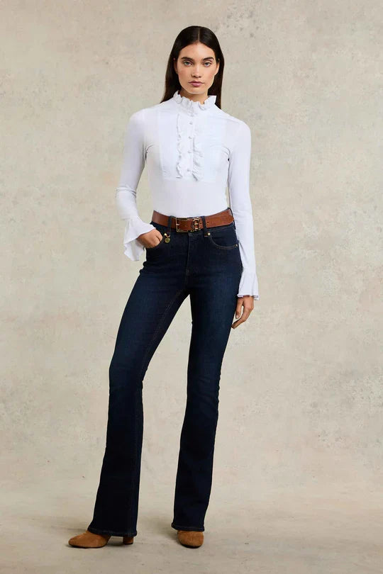 Holland Cooper High Rise Flared Jean