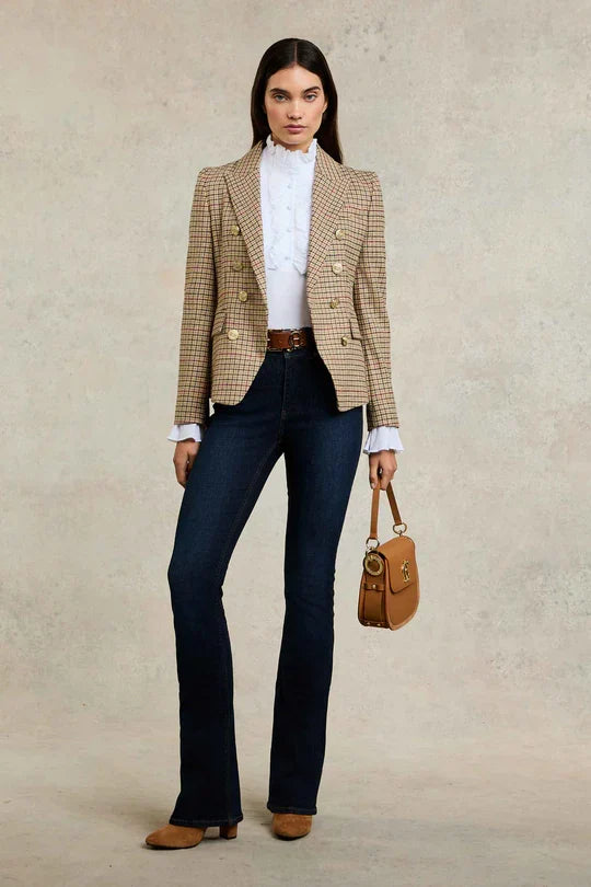 Holland Cooper High Rise Flared Jean