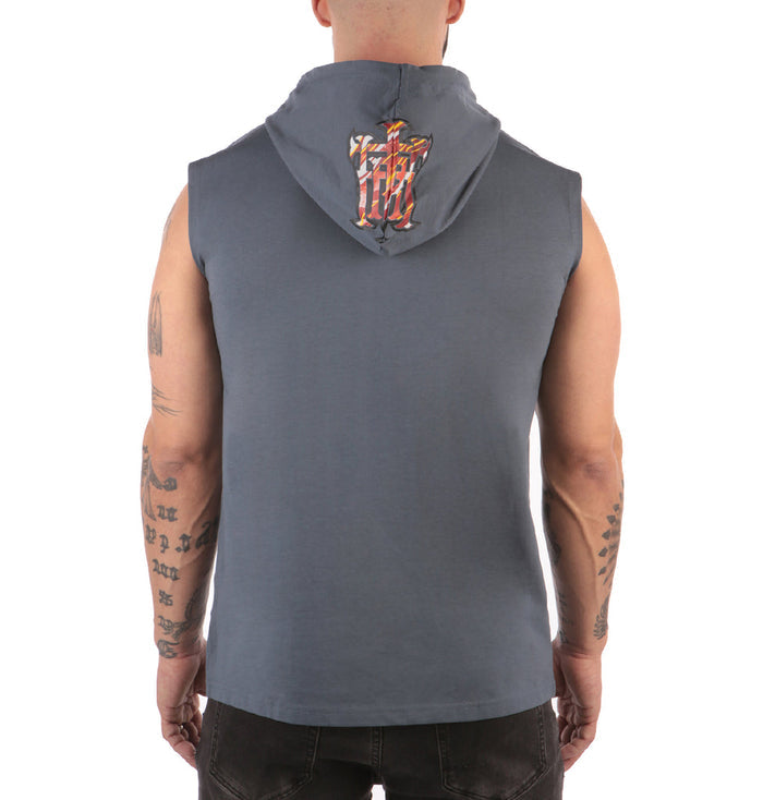 Hoodie Sans Manches Headrush ‘The Hellfire’ Homme