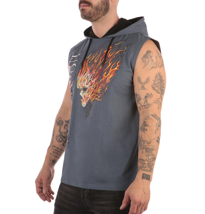 Hoodie Sans Manches Headrush ‘The Hellfire’ Homme