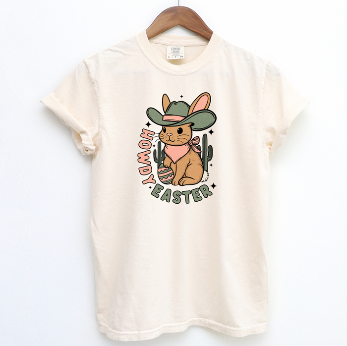 Howdy Easter Bunny– Comfort Colors T-Shirt