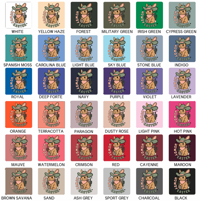 Howdy Easter Bunny– Crewneck