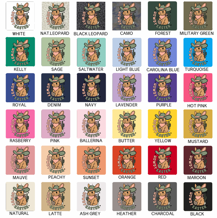 Howdy Easter Bunny– Infant/Toddler/Youth