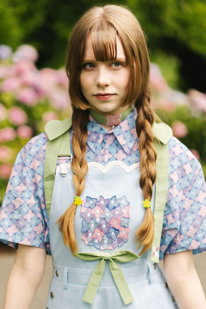 Hydrangea Button Down Shirt (Limited Pre-Order)