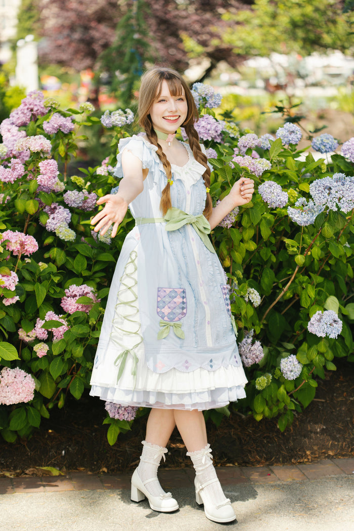 Hydrangea Dress (100% Cotton) (Limited Pre-Order)