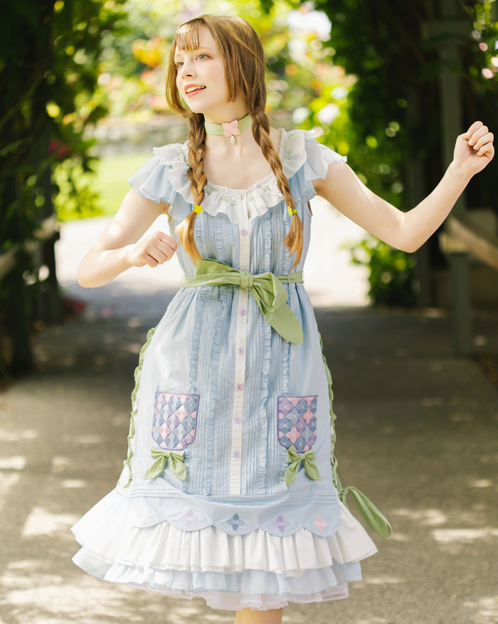 Hydrangea Dress (100% Cotton) (Limited Pre-Order)