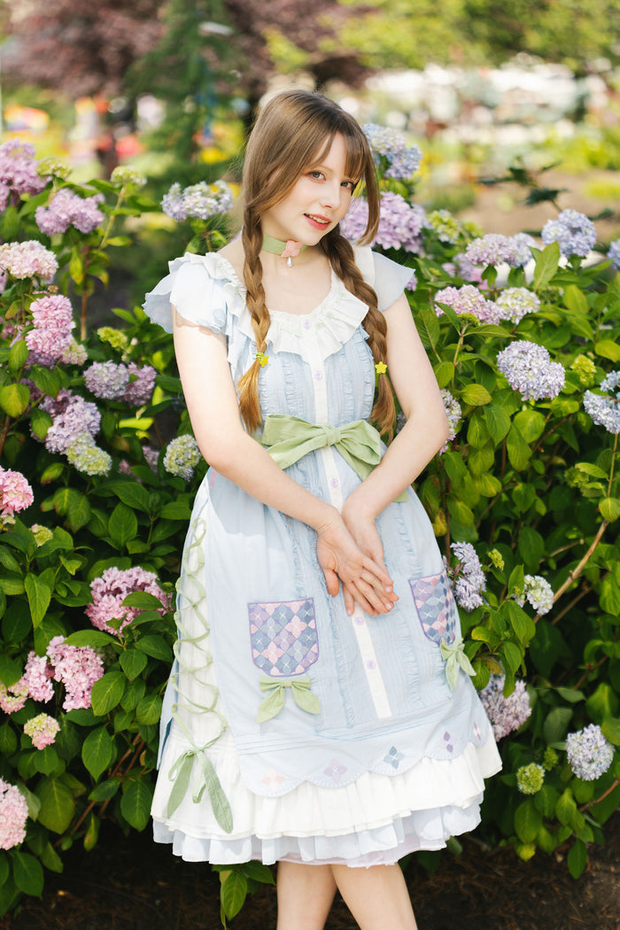 Hydrangea Dress (100% Cotton) (Limited Pre-Order)