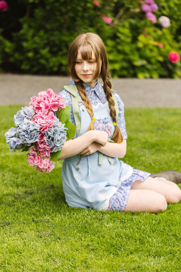 Hydrangea Overalls (100% Cotton) (Limited Pre-Order CLOSED)