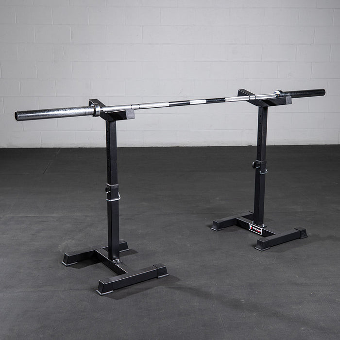 Independent Bench Press Spotter Stands